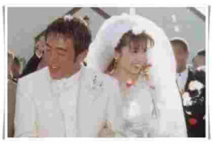 飯島直子，TUBE前田，結婚式画像