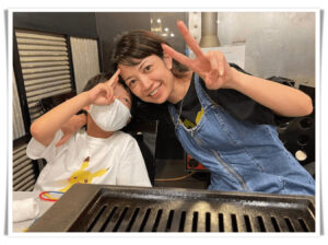 吉羽美華息子画像